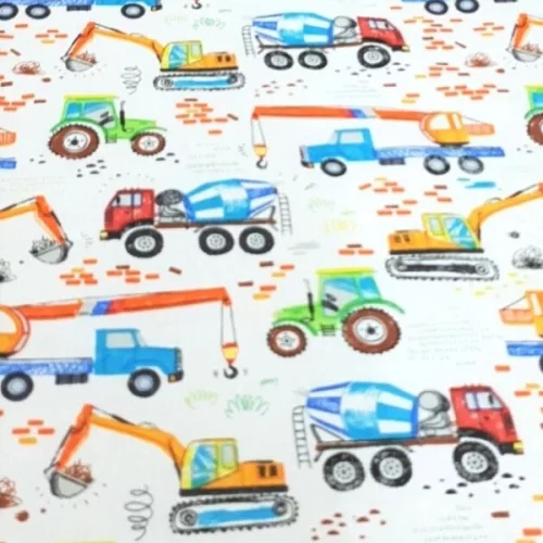 Munkagépes ovis zsák (apró színes)