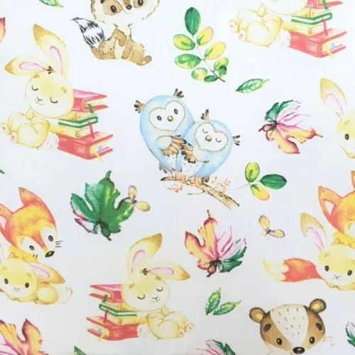 Iskolás állatok ovis zsák