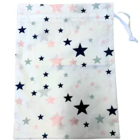 Rózsaszín csillagos tornazsák